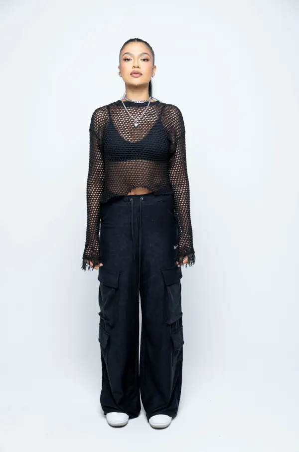 Knit cropped - Black