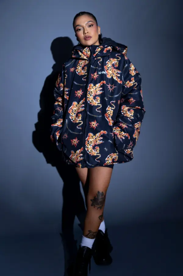 Alternative view of Rebel Hearts Puffer jacket