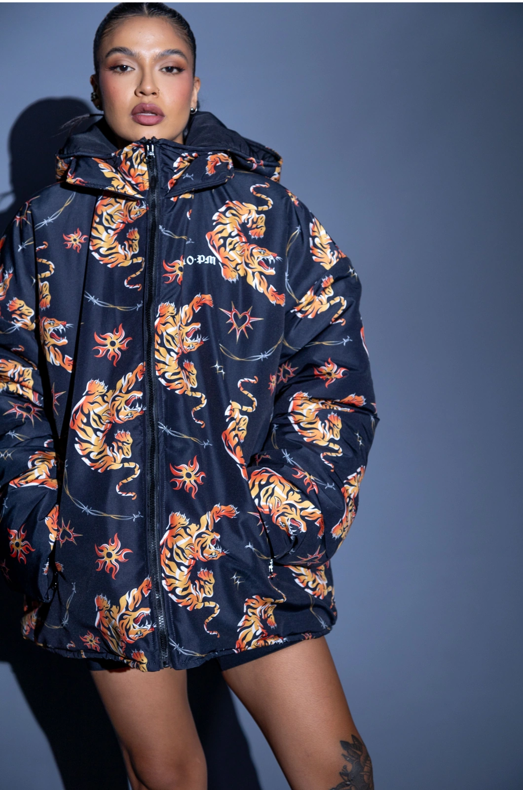 Rebel Hearts Puffer jacket - Image 3