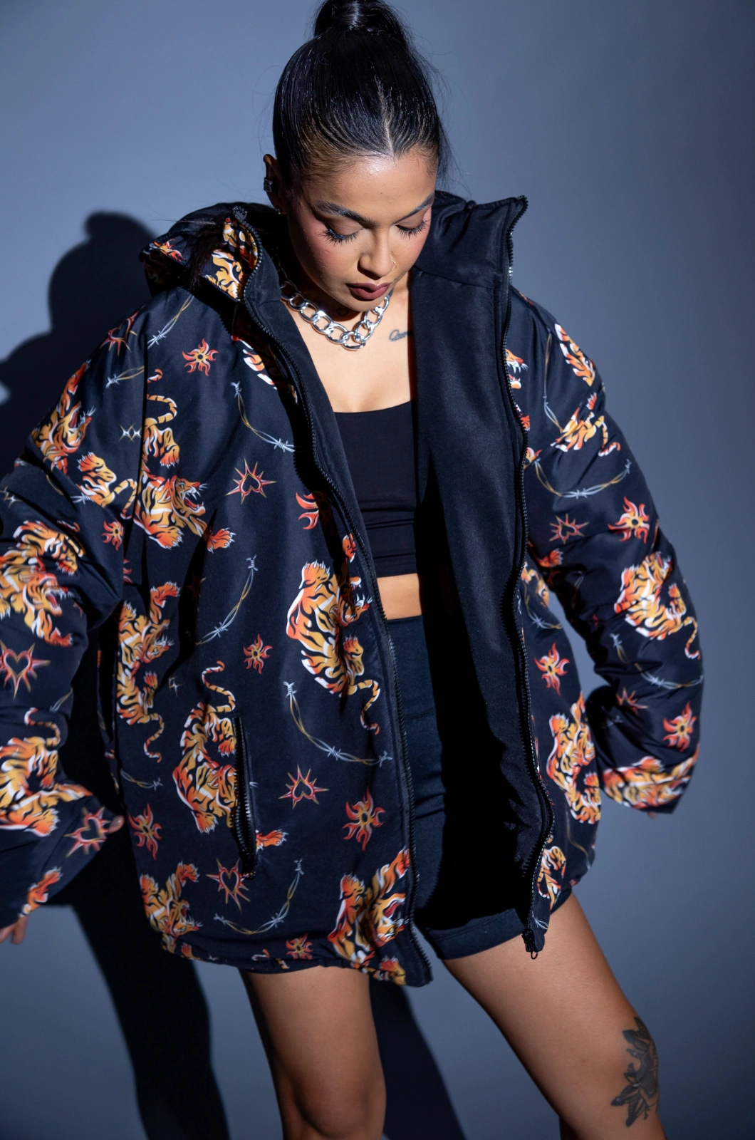 Rebel Hearts Puffer jacket - Image 5