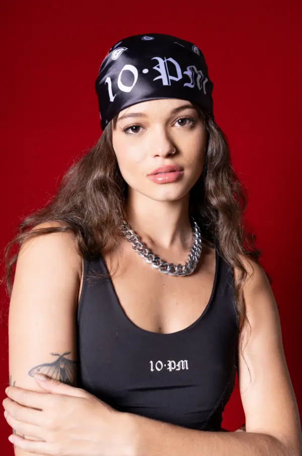 Alternative view of Beauty in chaos bandana