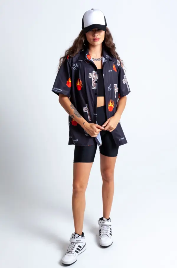 Beauty in chaos light shirt