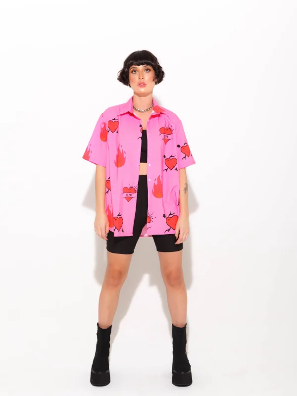 Camisa Corazones Rosa - Image 3