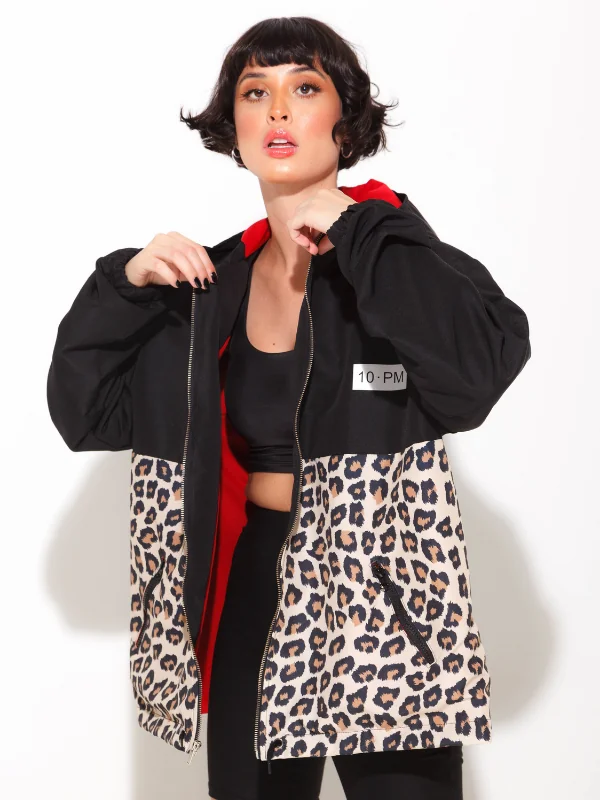 Leopard light jacket