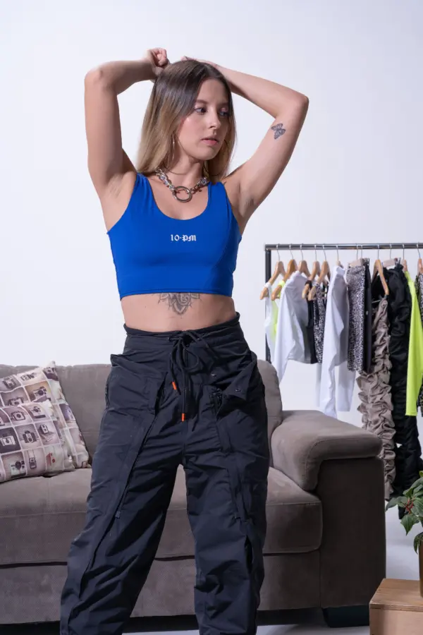 Basic top - blue