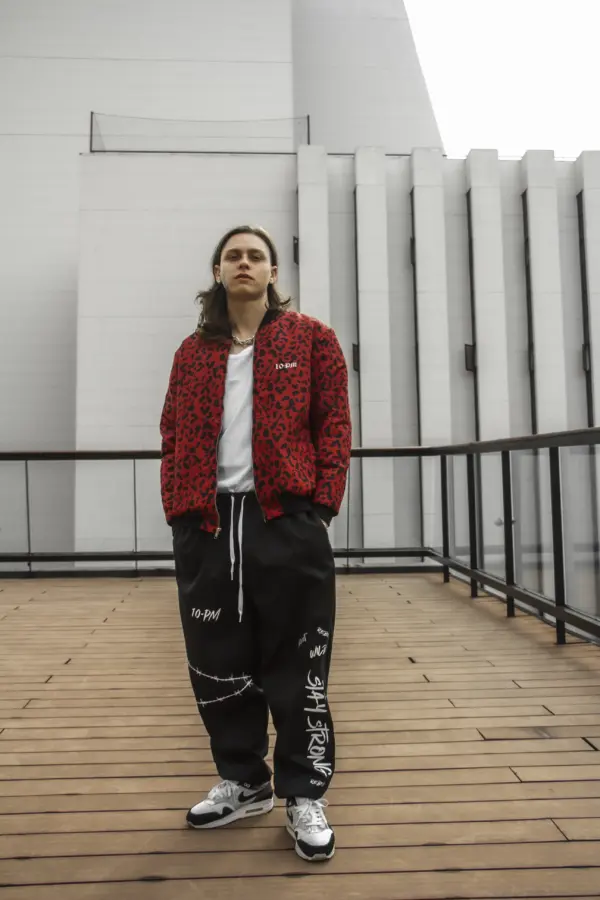 Bomber leopard jacket