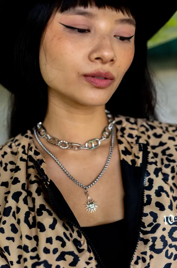 Sun necklace