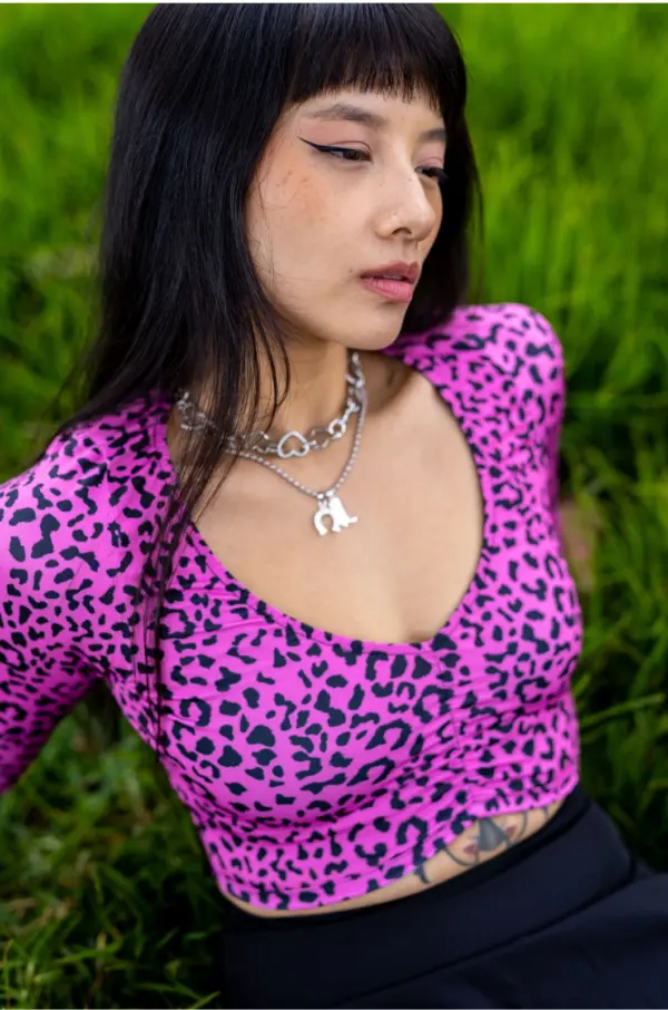 Alternative view of Cowgirl heart necklace