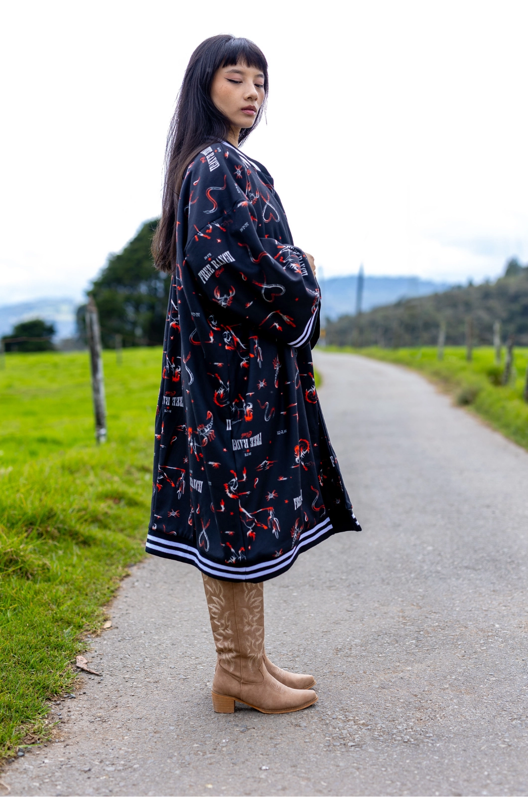 Free ranch kimono bomber - Image 5